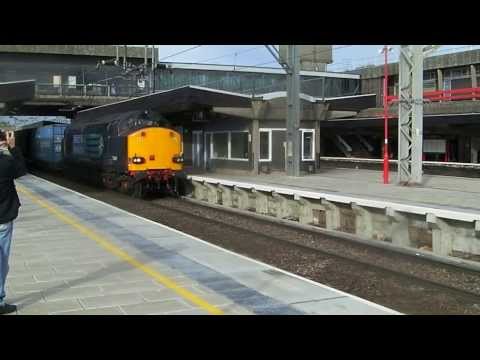 DRS 37607 ON 4Z37 MALCOLM MOVE AT STAFFORD 311013