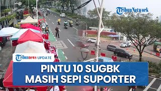 Rekayasa Lalu Lintas Sekitar SUGBK Jelang Laga Indonesia vs Jepang, Pintu 10 Masih Sepi Suporter
