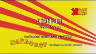 Sense tu -  TERÀPIA DE SHOCK - Karaoke en català - KARAOKAT
