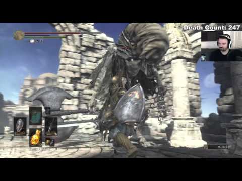 Dark Souls III playthrough pt104 - Taking on the Toughest Boss, pt1
