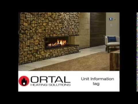 Ortal Fireplaces - Reading the Unit Information Tag