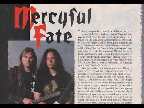 Michael Denner and Hank Shermann of Mercyful Fate interviewed by Greg Fasolino - May 12, 1993