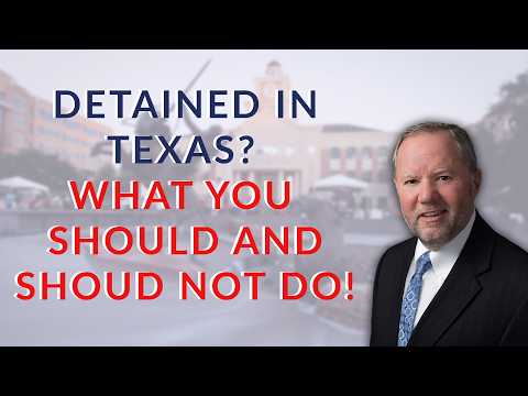 Police Detained You? Here's What to Do Right Now