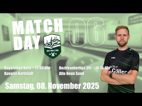 06. Spieltag Bayernliga Nord / 1.SKK Gut Holz Zeil - Bavaria Karlstadt / DOPPELEVENT