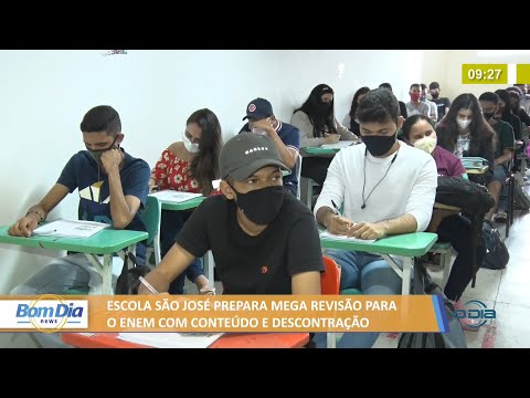Escola São José prepara mega revisão para o Enem com conteúdo e descontração 15 11 2021