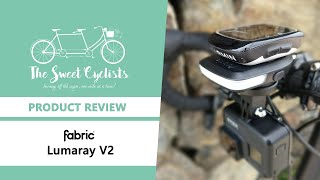 Fabric Lumaray V2 Front Bike Light - feat. 60 lumens + Garmin/Wahoo Compatibility + USB Rechargeable