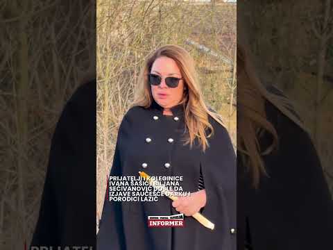 Pristižu kolege i prijatelji kako bi pružili podršku Darku Laziću nakon smrti njegovog brata Dragana