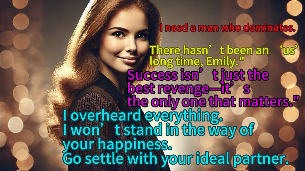 She Said "You’re Not Man Enough for Me" – But Now She’s Watching My Success from Afar