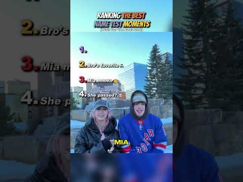Ranking The Best "Name Test" Moments