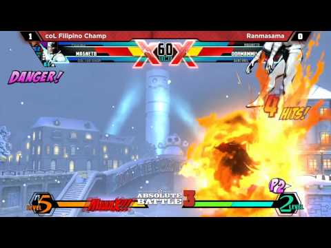AB3 - UMVC3 - coL Filipino Champ vs Ranmasama