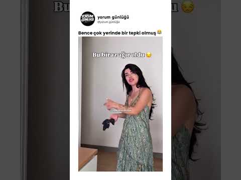 Çok yerinde olmuş abla 😂