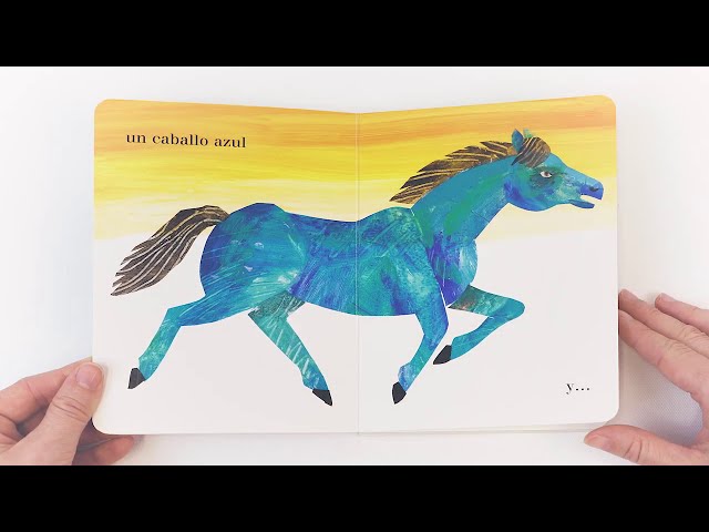 Vídeo relacionado con El artista que pintó un caballo azul (World of Eric Carle)