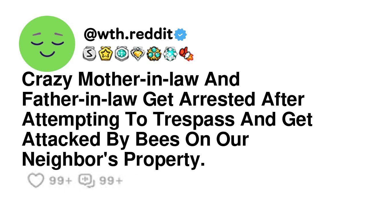 Crazy Mother in law And Father in law Get Arrested After Attempting To Trespass And Get Attacked...