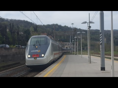 IC 673 Milano Centrale - Livorno Centrale in transito a Busalla