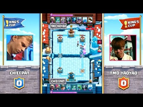 Chief Pat vs. TMD YaoYao - Clash Royale King's Cup Semifinals