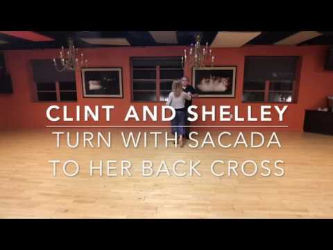 Turn with Sacada to Follower's Back Ocho