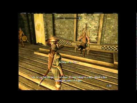 Skyrim: Female (Ryoko) Dark Elf Walkthrough Part 13 "The Jarl of Whiterun"