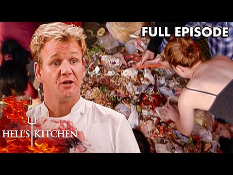Hell's Kitchen Season 2 - Ep. 2 | Gordon Ramsay vs Waste |  Full Episode