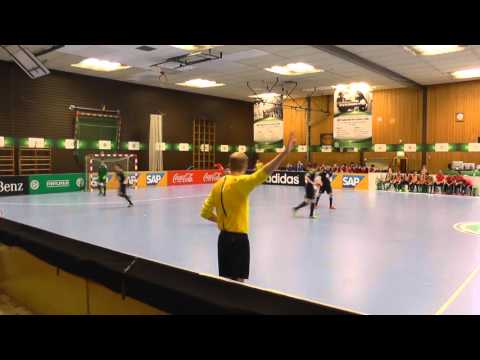 Deutsche Futsalmeisterschaft 2016 der U 17 Junioren in Gevelsberg 1. FC Köln - FC Radolfzell Teil 1