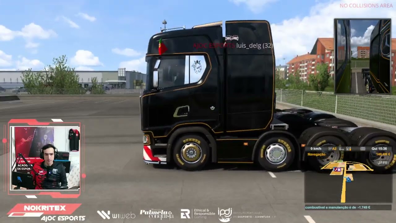 [PT][+18][] GIRO DA NOITE ! - Euro Truck Simulator 2 - TruckersMP [AJOC ESPORTS]