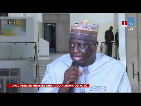 DIRECT ASSEMBLÉE NATIONALE/DÉCLARATION DE POLITIQUE GÉNÉRALE :PREMIER MINISTRE AHMADOU AL AMINOU LO