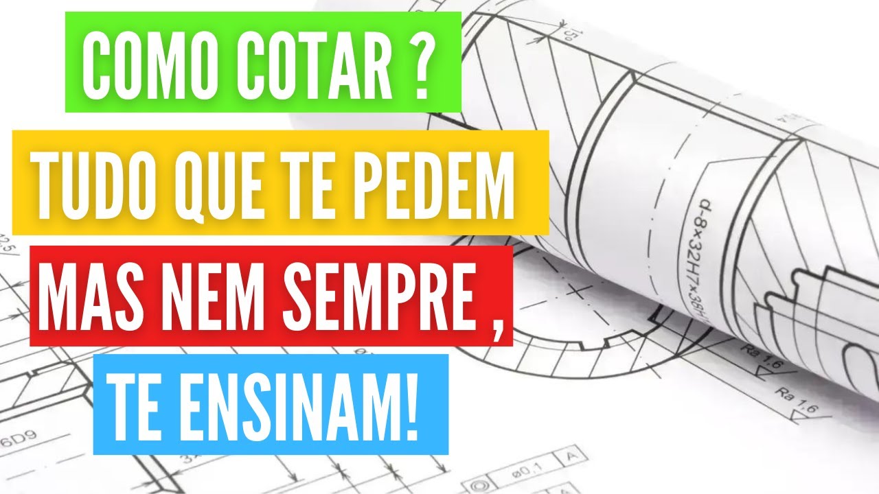 Como cotar corretamente? Tudo que a faculdade pede e nem sempre ensina! - Curso de AutoCAD!