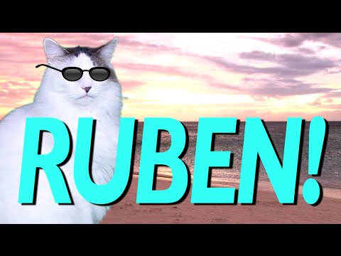 HAPPY BIRTHDAY RUBEN! - EPIC CAT Happy Birthday Song