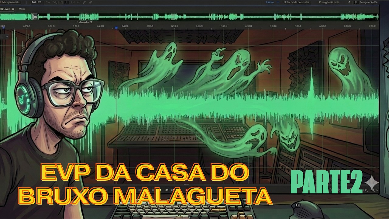 EVP - O som dos orixás e os seres da casa do Bruxo Malagueta pt2