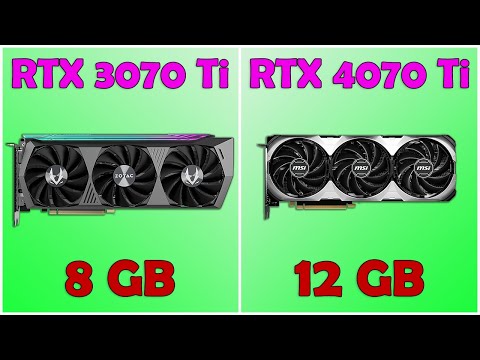 RTX 3070 Ti vs RTX 4070 Ti. 1 Generation Difference. Gaming Test 2K