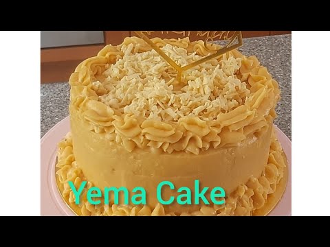 Cake for my Friend//Yema cake //Frosting