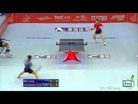 Ma Long vs Chuang-Chih Yuan[ITTF Pro Tour Grand Finals 2011]