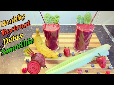 Healthy Beet Smoothie Recipe For Detox...