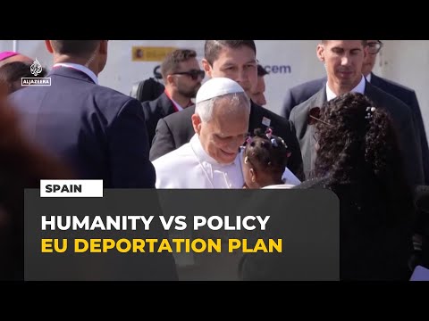 Pope Calls for Humane Treatment of Migrants as EU Tightens Deportation Rules