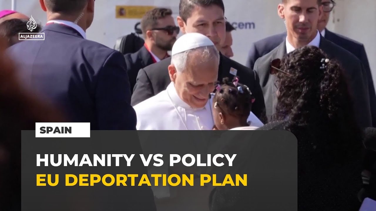 Pope Calls for Humane Treatment of Migrants as EU Tightens Deportation Rules