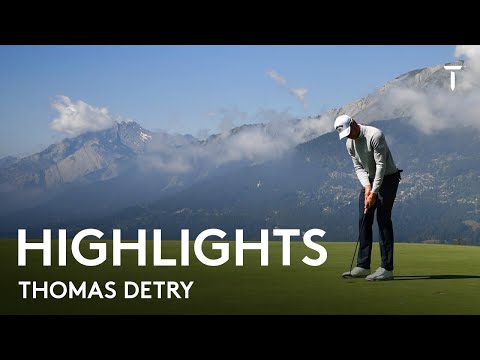 Thomas Detry Round 2 Highlights | 2021 Omega European Masters