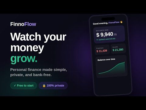 FinnoFlow: Budget & Expenses video thumbnail