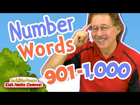 Number Words | 901-1000 | Jack Hartmann