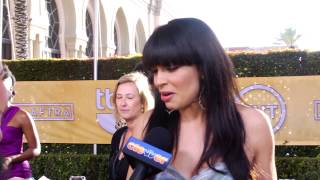 Zuleikha Robinson Interview - Roya Hammad Homeland video