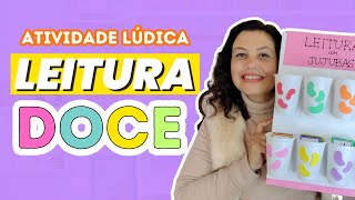 ATIVIDADE LÚDICA PARA LEITURA | Leitura Doce