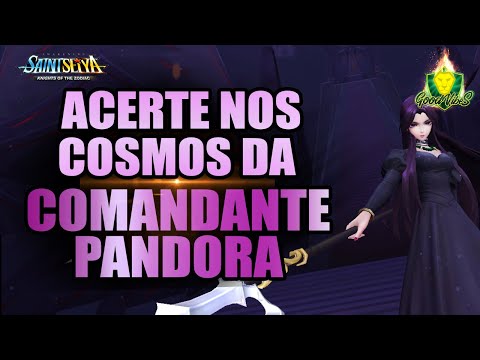 COMANDANTE PANDORA - Equipando com o MELHOR SET de COSMO - Saint Seiya Awakening