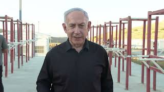 ראש הממשלה בנימין נתניהו בביקור בחטיבת חשמונאים (עדכוני משרד ראש הממשלה) - התמונה מוצגת ישירות מתוך אתר האינטרנט יוטיוב. זכויות היוצרים בתמונה שייכות ליוצרה. קישור קרדיט למקור התוכן נמצא בתוך דף הסרטון