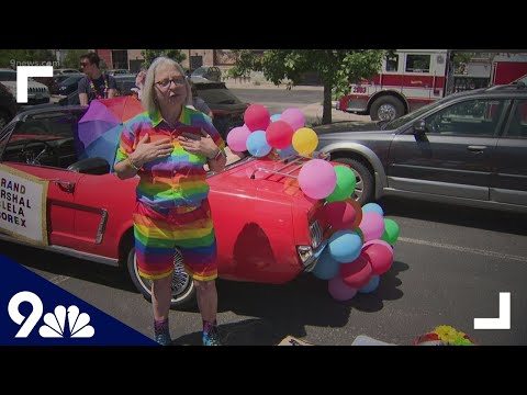 Pride Parade rolls through Boulder, while anti-police protest briefly halts event