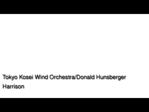 Harrison's Dream Tokyo Kosei Wind Orchestra Live in Chicago Midwest 2002