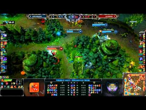 LowLandLions vs ex-Eternity Map 2 - EUW Challenger Series 9 - League of Legends