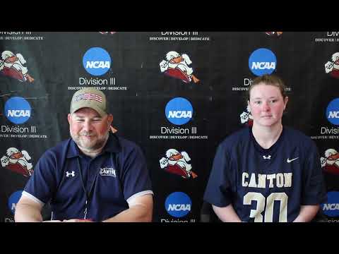 Canton Women's Lacrosse Postgame Press Conference May 14, 2022