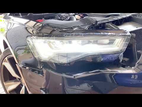 Audi A6 C7 2012-2015 upgrade C8 style HD Matrix style headlights, LED headlights.