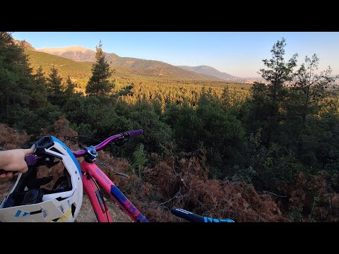 Denizli çamlık teknik parkurundan iniş 💥