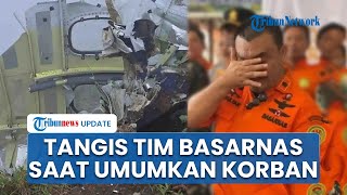 Sosok Andi Sultan, Kasi Ops Basarnas Makassar Menangis saat Umumkan Penemuan Korban Pesawat