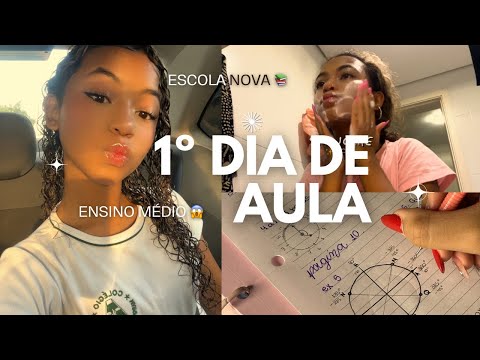 SCHOOL DIARY | MY FIRST DAY OF SCHOOL IN SOPHOMORE IN 2025📚 (high school) | VLOG | Bia Amaral