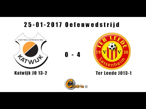 25 01 2017 Oefen wedstrijd Katwijk JO13 2  Ter Leede JO13 1